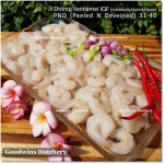 Shrimp prawn udang IQF VANNAMEI PND (Peeled & Deveined) 31-40 price/pack 1kg +/-64pcs